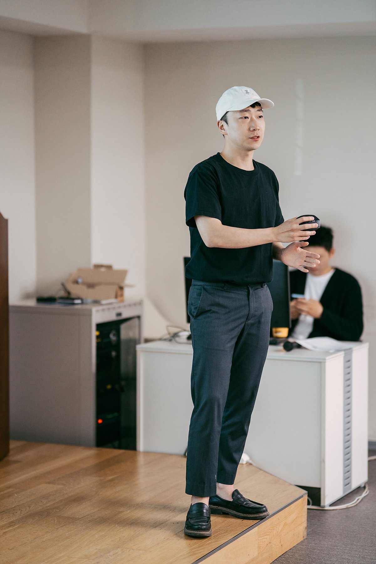 발표하는 세프 4기