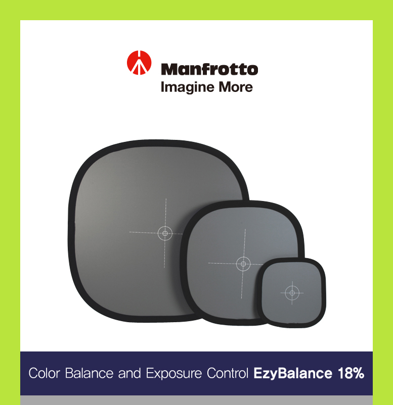 Color Balance and Exposure Control EzyBalance 18%