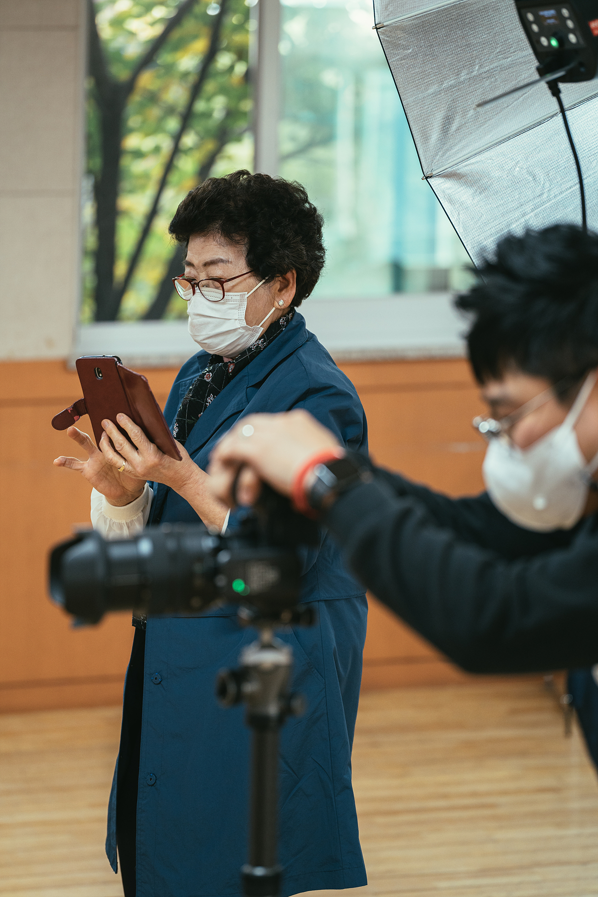 강동노인종합복지관 장수사진 촬영