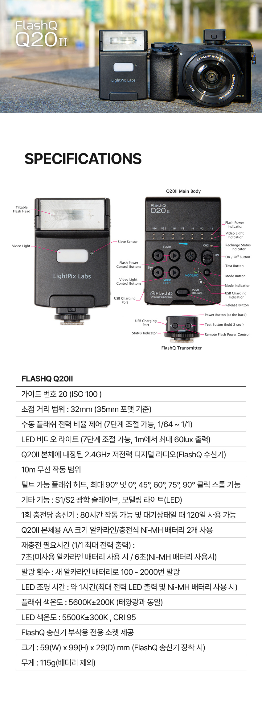 lightpix Flashq Q20Ⅱ