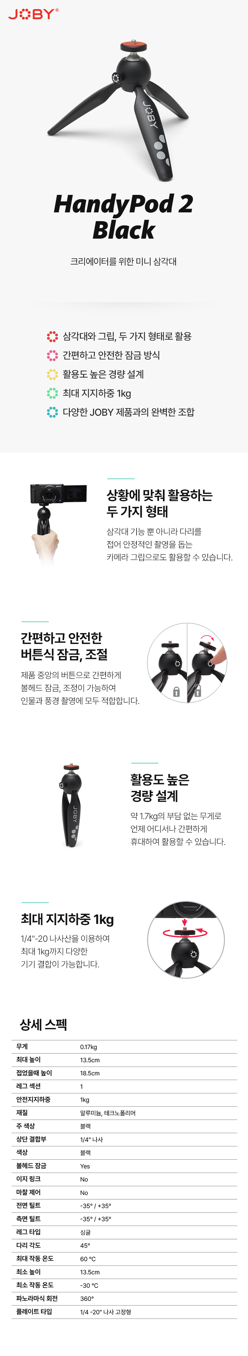 HandyPod 2 Black