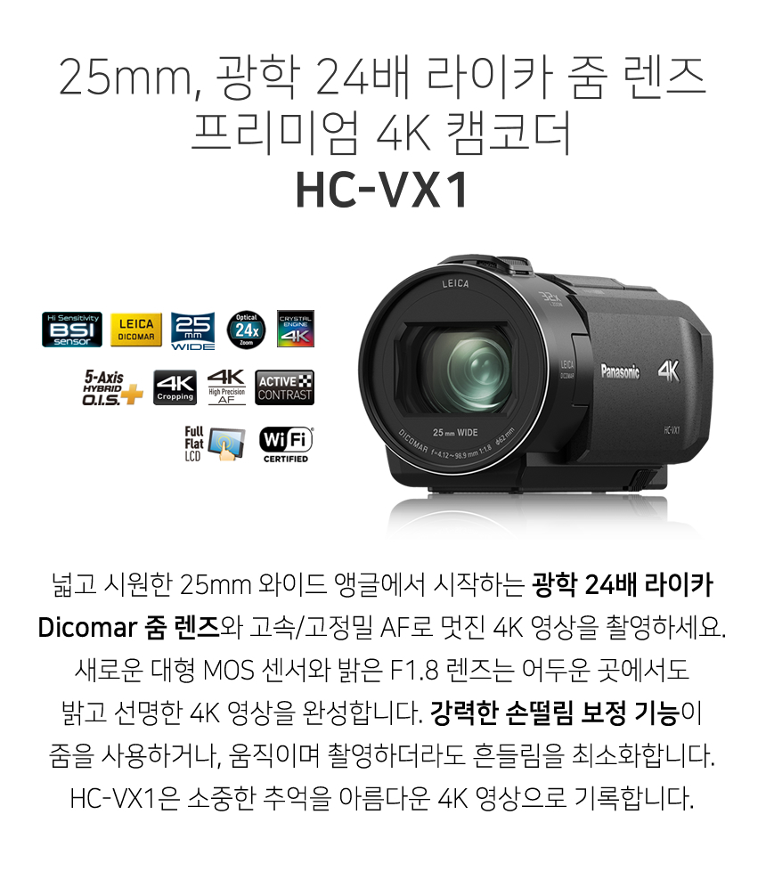 파나소닉 HC-VX1