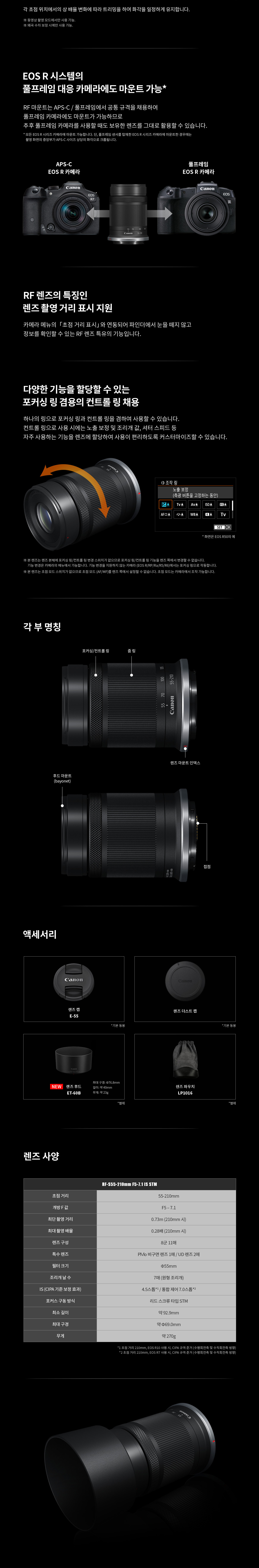 RF-S 55-210 F5-7.1 IS STM