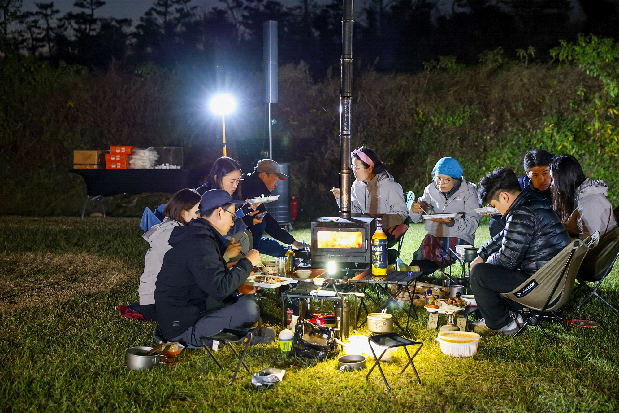 행사 밤
