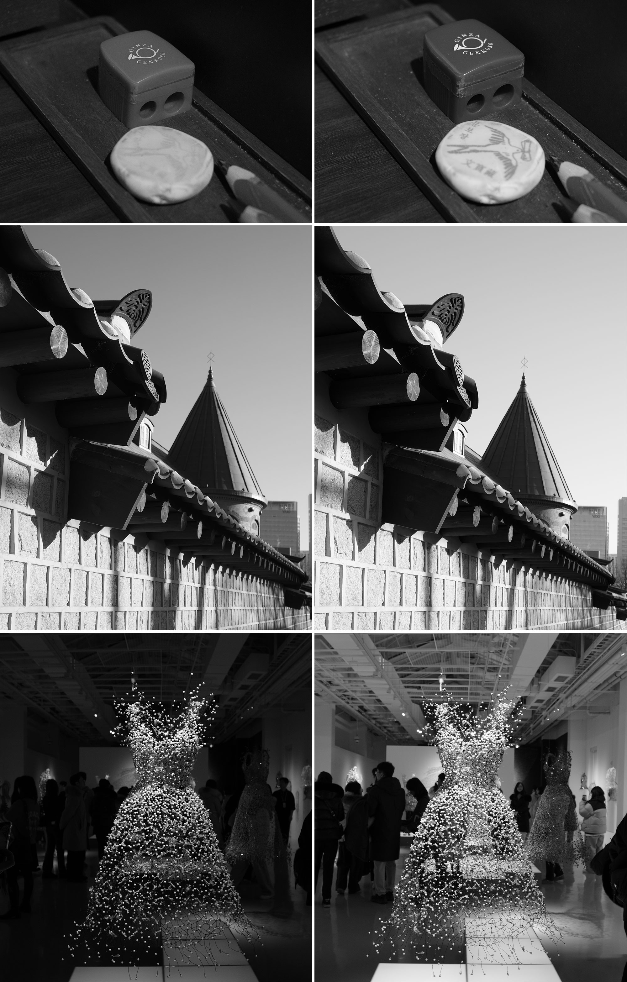 GR4 모노크롬 Red Filter(레드 필터) ON/OFF 차이 결과물 사진