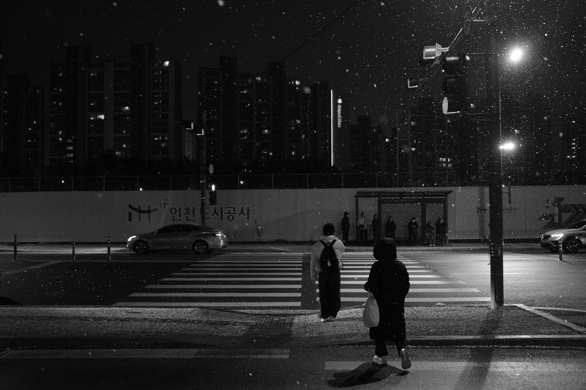 GR4 모노크롬 ISO에 따른 비교 이미지