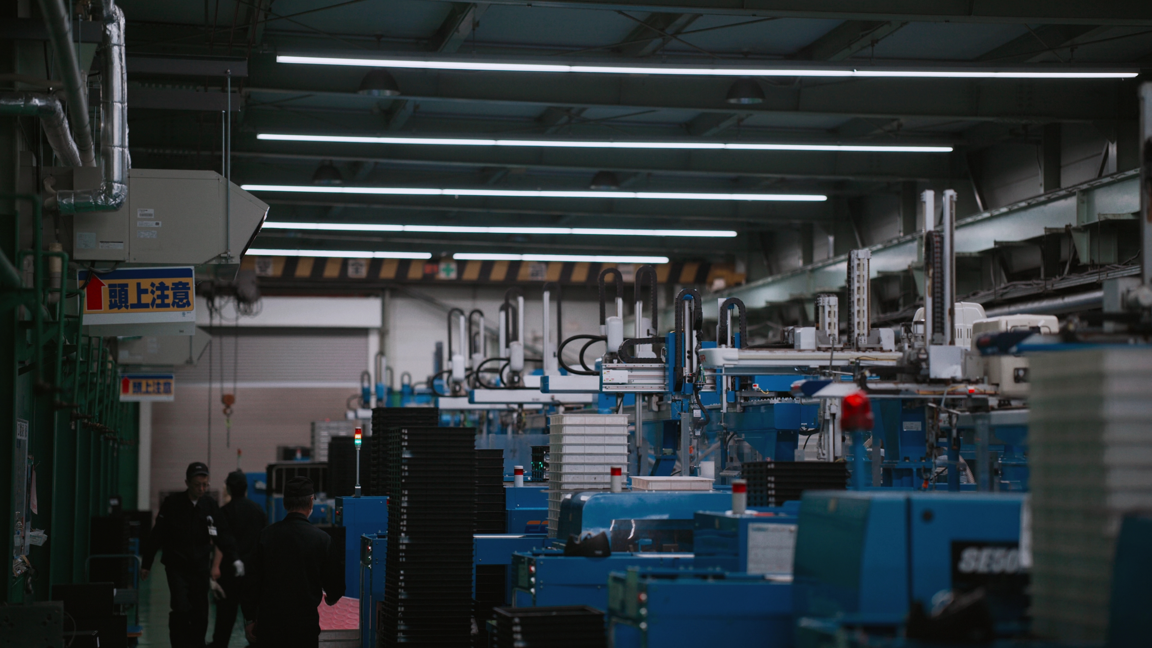 시그마 ﻿SIGMA 공장에서 가동 중인 자동화 기계