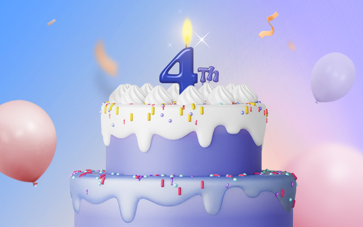 세기몰 4주년 Birthday4U