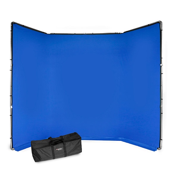 Chroma Key FX 4x2.9m Background Kit (BLUE)