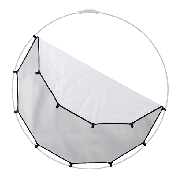 HaloCompact Plus Cover 98cm (38") Silver/White