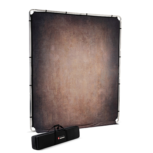 EzyFrame Vintage Background 2 x 2.3m Walnut _ LL LB7934 (프레임 포함 KIT)