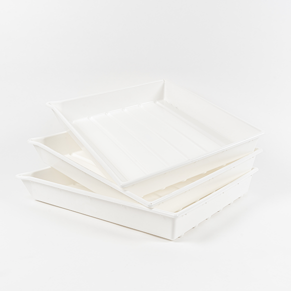 DEV TRAY 20X24IN WHITE SETX3