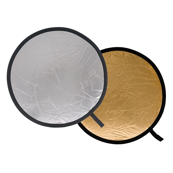 Collapsible Reflector 1.2m Silver/Gold