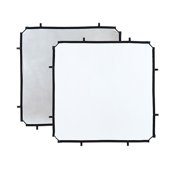 Skylite Rapid Cover Small 1.1 x 1.1m Silver/White