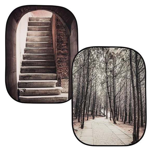 5x7 Perspective Background (Steps/Trees) LL LB5740