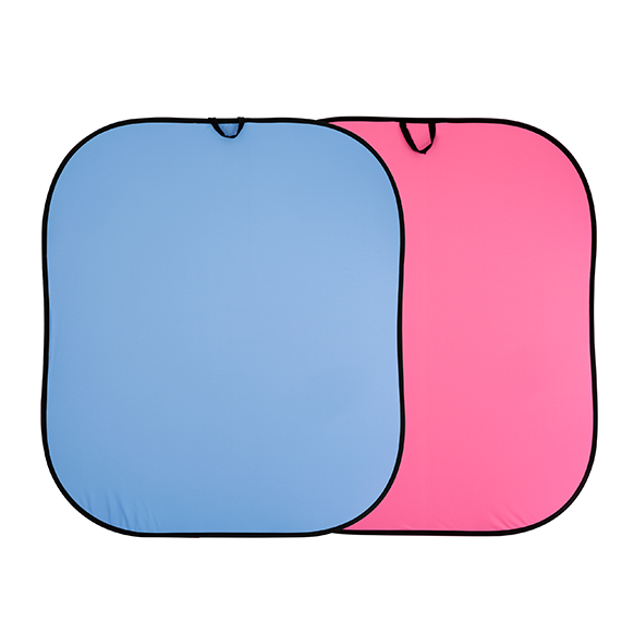 Plain Collapsible 1.8 x 2.15m Blue/Pink