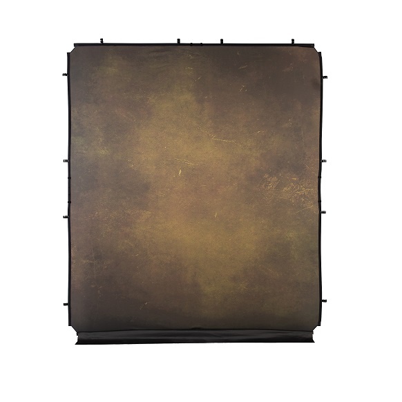 EzyFrame Vintage Background Cover 2x2.3m Olive _ LL LB7925 (프레임 미포함)