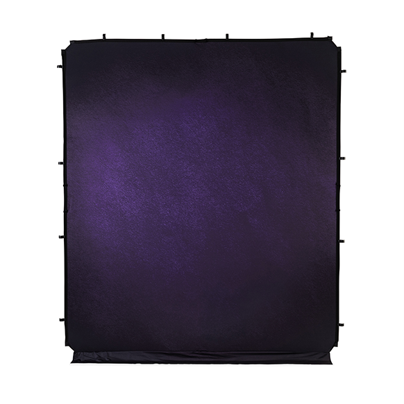 EzyFrame Vintage Background Cover 2 x 2.3m Aubergine _ LL LB7939 (프레임 미포함)