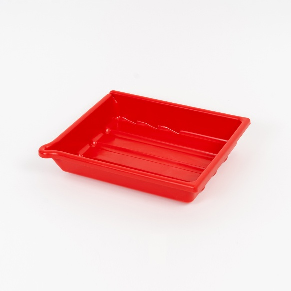 DEV TRAY 10X12IN (RED)