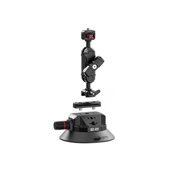울란지 SC-02 4.5인치 흡착식 촬영 거치대