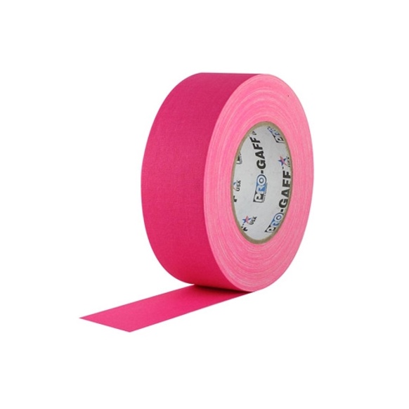 프로 개퍼 형광 테이프 (형광 핑크 24mm)