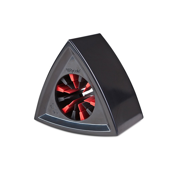 TRIANGULAR BLACK MIC FLAG