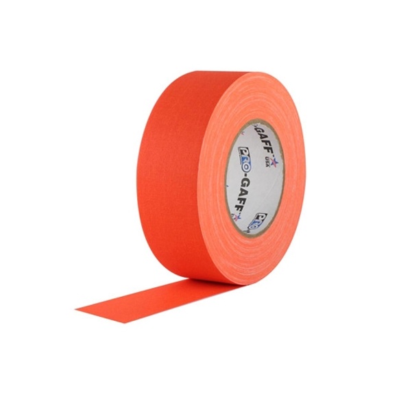 프로 개퍼 형광 테이프 (형광 오렌지 48mm)