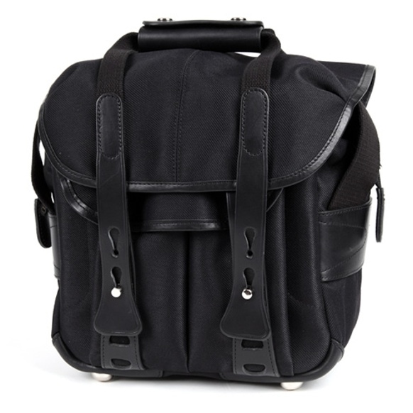 107 (Black FibreNyte / Black Leather Trim)