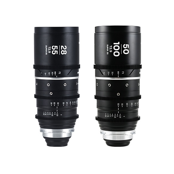 Laowa Nanomorph S35 Zoom 2-Lens Bundle (28-55mm, 50-100mm) Silver