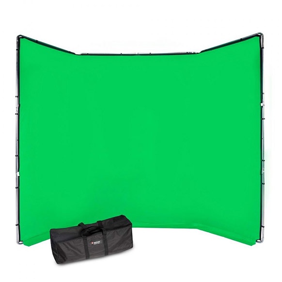 Chroma Key FX 4x2.9m Background Kit (GREEN)