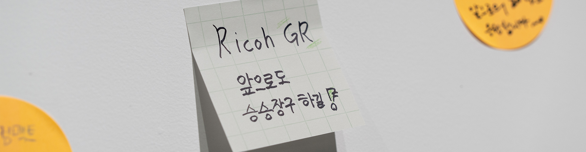 리코 GR DIGITAL이 20살이 되었어요.