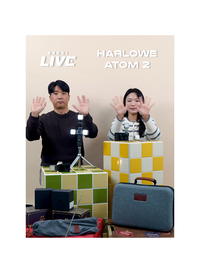 크리에이터를 위한 초소형 지속광 조명, ATOM 2