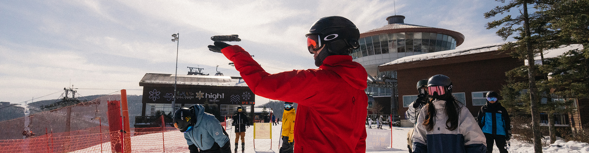 HOVERAir 스키장 체험행사