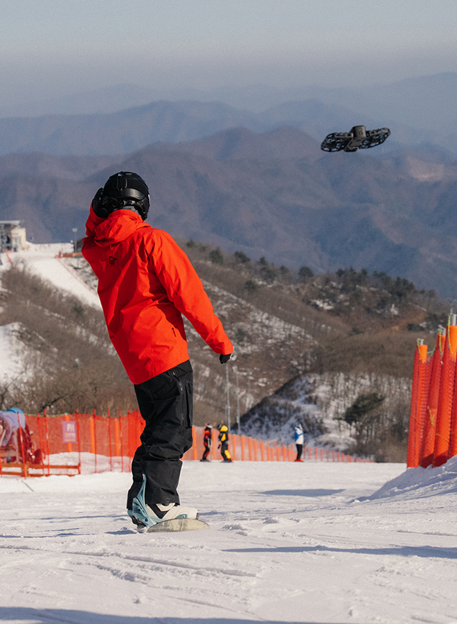 HOVERAir 스키장 체험행사