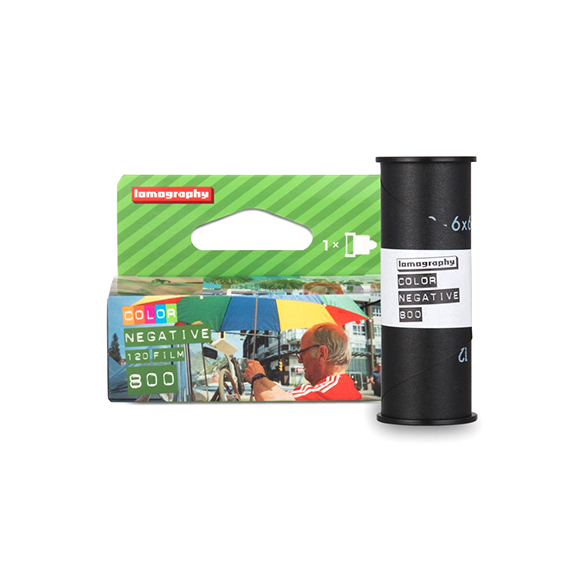 LOMOGRAPHY 800/120 COLOR NEGATIVE FILM 1-PACK (중형 컬러필름)