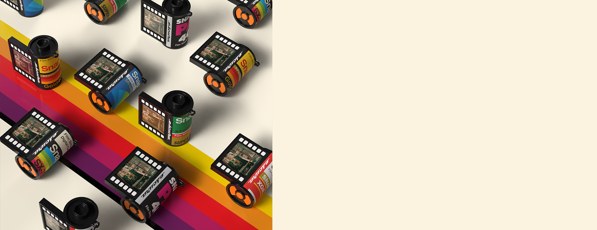 스냅롤 추억을 찍다.