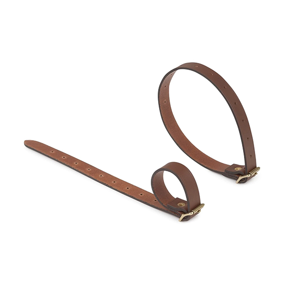 Leather Tripod Strap (7/8 TAN)