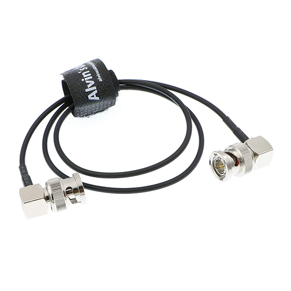 Alvin's Cables Right Angle BNC Male to Right Angle BNC Male (60cm)