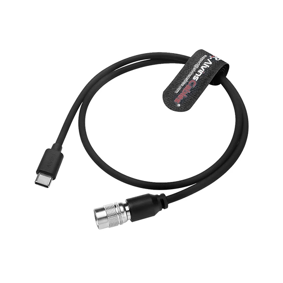 Alvin's Cables Straight Hirose 4 Pin Male Power to Straight USB-C (60cm)