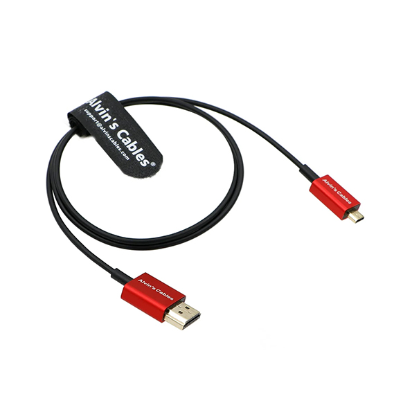 Alvin's Cables Straight HDMI to Straight Micro HDMI (70cm)