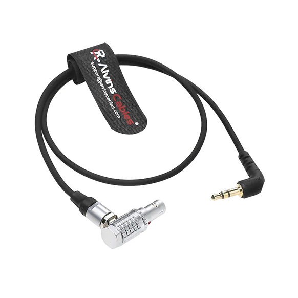 Alvin's Cables Right Angle 3.5mm TRS to Right Angle 5 Pin Male (50cm)