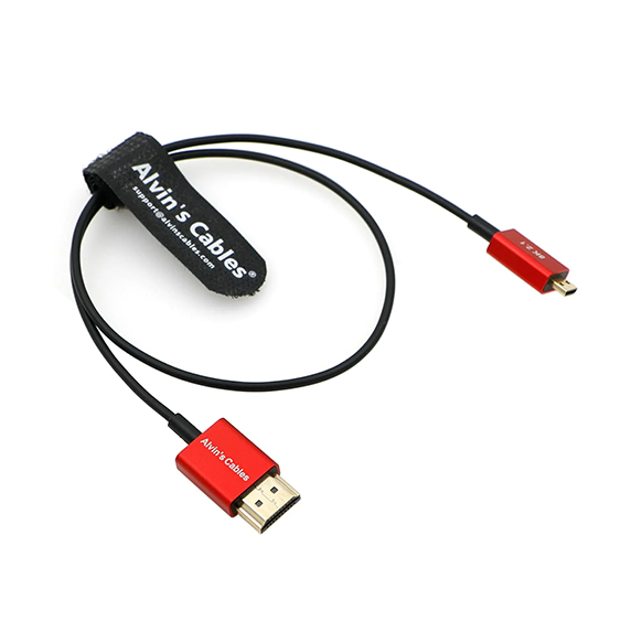 Alvin's Cables Straight HDMI to Straight Micro HDMI (45cm)