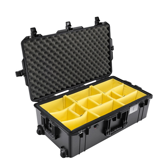 펠리칸 에어 1615 WD Air 하드 케이스 (With Divider) (BLACK)
