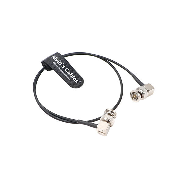 Alvin's Cables Right Angle BNC Male to Right Angle BNC Male (30cm)