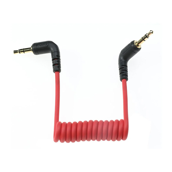 Alvin's Cables Right Angle 3.5mm TRS to Right Angle 3.5mm TRS (17–35cm)