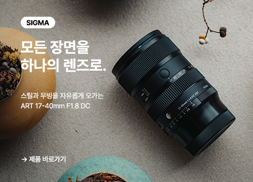 시그마 17-40mm F1.8 DC 영상 유저 대상