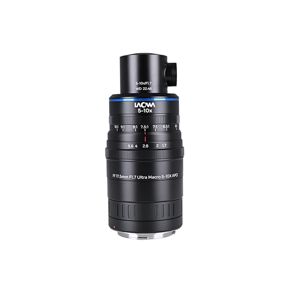 Laowa Aksen 17.5mm f/1.7 5-10X Ultra Macro APO (Coaxial Illumination Version) - Canon RF
