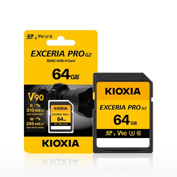 KIOXIA SD EXCERIA PRO G2 V90 64GB