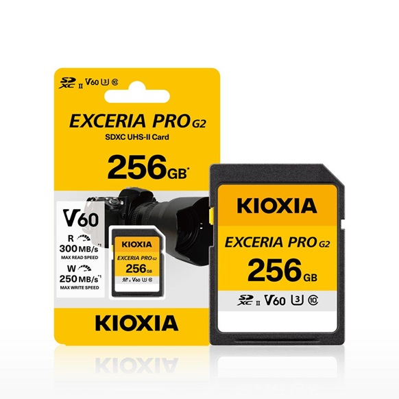KIOXIA SD EXCERIA PRO G2 V60 256GB