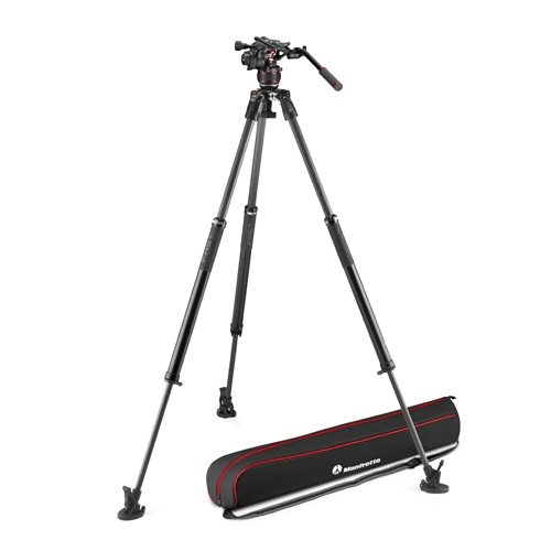 Nitrotech 612 Video Head & 635 Fast Single Leg Carbon Tripod